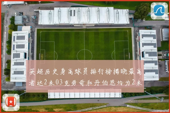 英超历史身高球员排行榜揭晓最高者达2米03克劳奇和丹伯恩均为2米01
